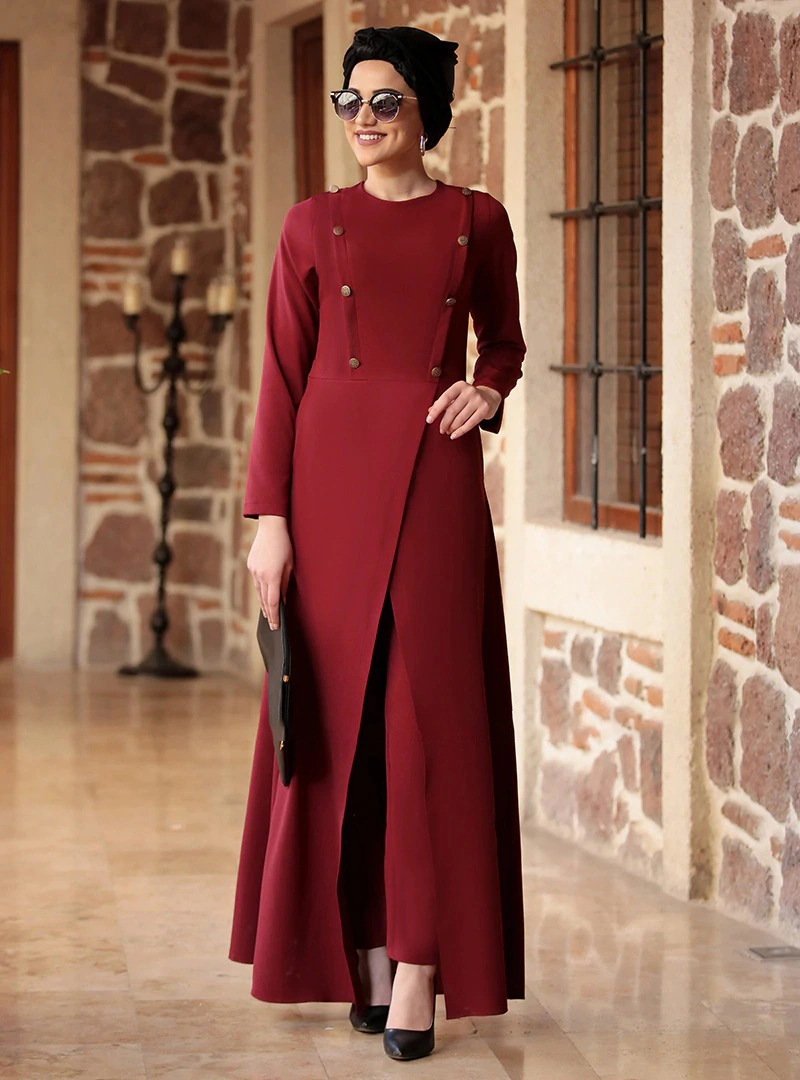 Yh14 Middle East Dress Women′s Banquet Dress Muslim Worship Gown