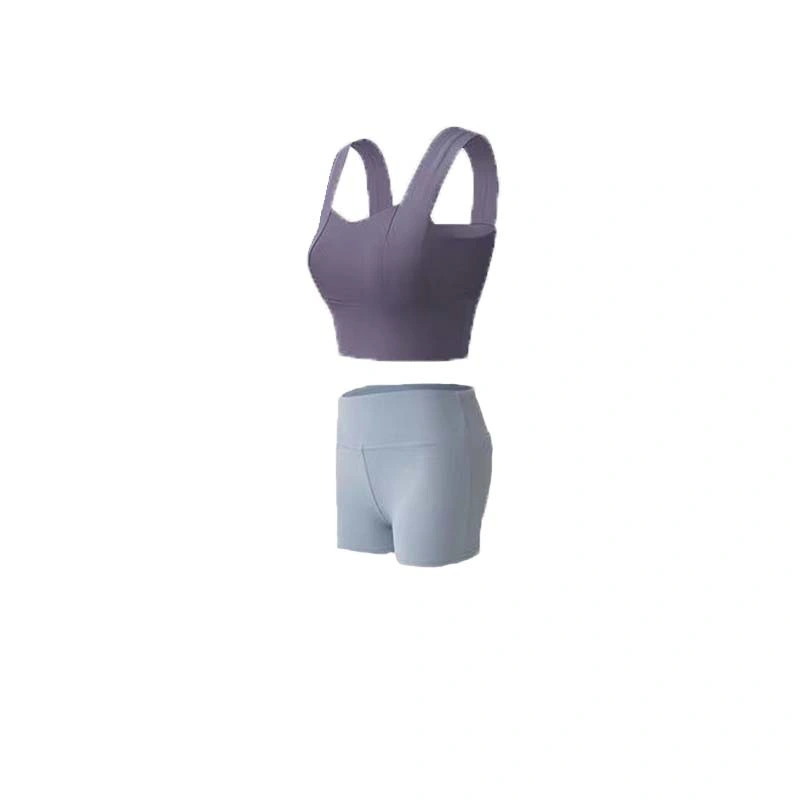 Customize High Quality Breathable Yoga Shorts & Vest